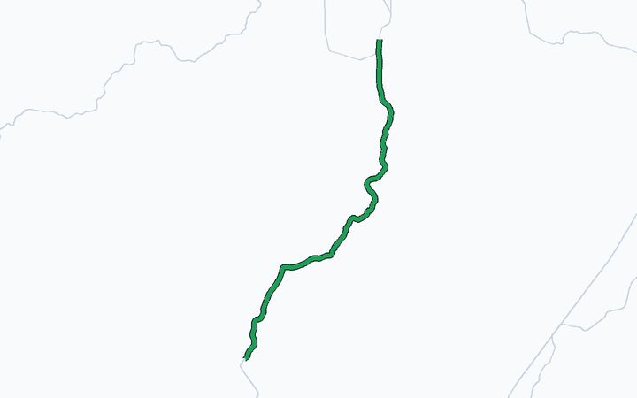 会津鉄道 全線の路線図（会津鉄道）
