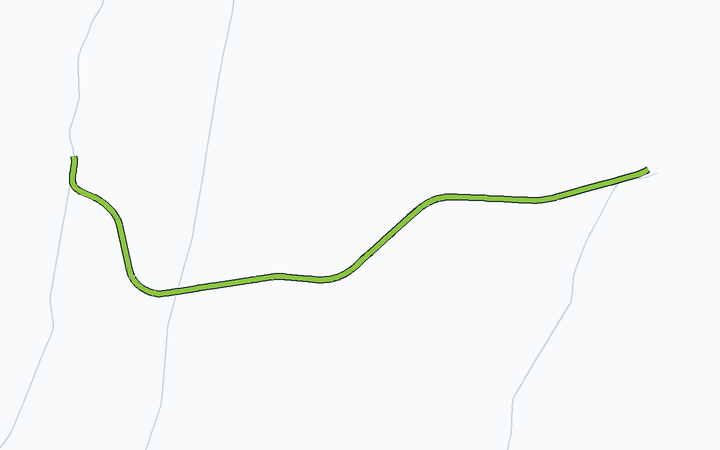 甘木鉄道 全線の路線図（甘木鉄道）
