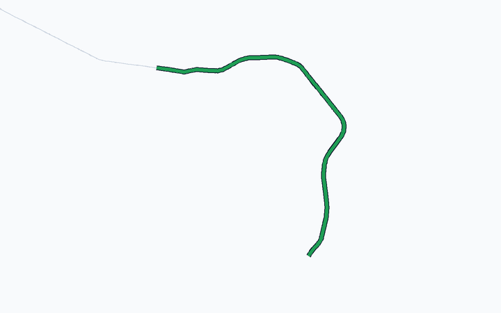 銚子電気鉄道 全線の路線図（銚子電気鉄道）