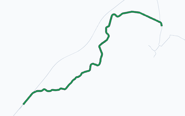 道南いさりび鉄道 全線の路線図（道南いさりび鉄道）