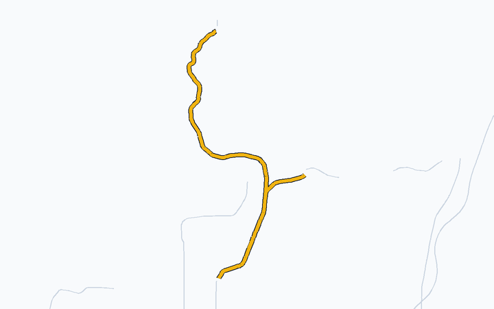 叡山電鉄 全線の路線図（叡山電鉄）
