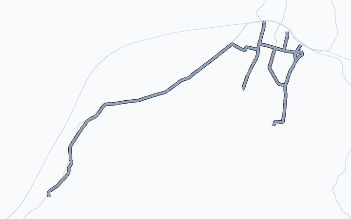 広島電鉄 軌道線の路線図（広島電鉄）