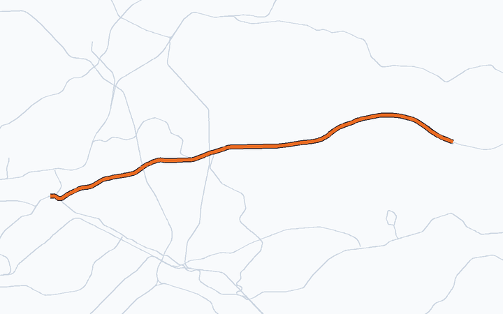 北総鉄道 全線の路線図（北総鉄道）