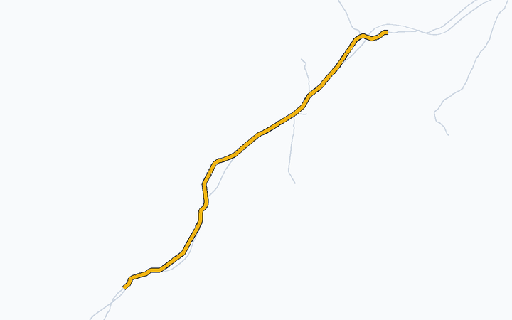 ＩＲいしかわ鉄道 全線の路線図（ＩＲいしかわ鉄道）