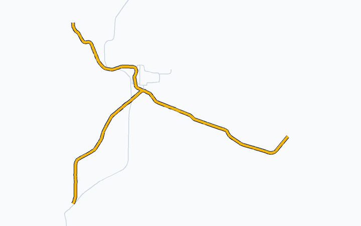 高浜線・横河原線・郡中線の路線図（伊予鉄道）