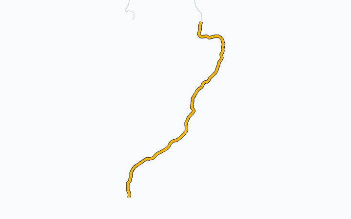 伊豆急行 全線の路線図（伊豆急行）