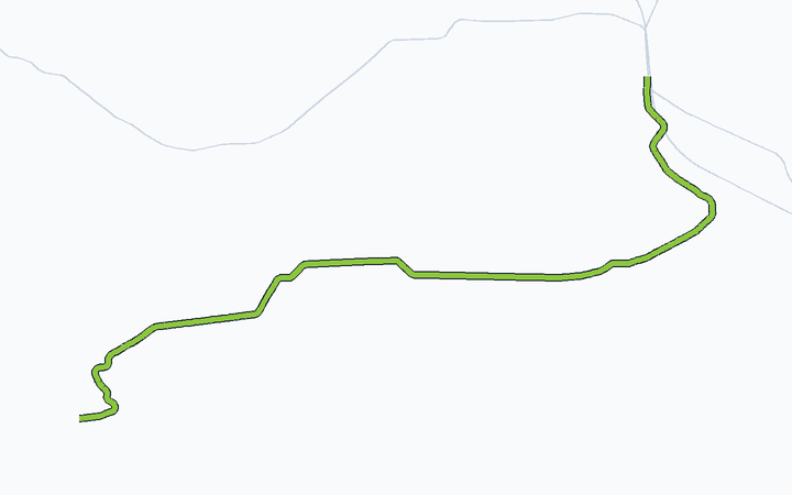 上信電鉄 全線の路線図（上信電鉄）