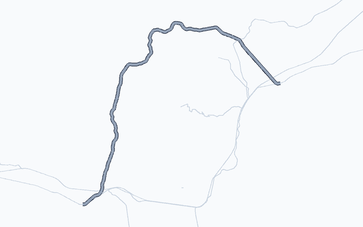 御殿場線の路線図（東海旅客鉄道）