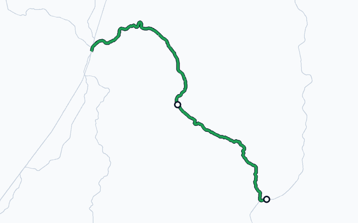 磐越東線（いわき～小野新町）の路線図（東日本旅客鉄道）