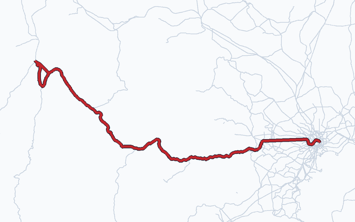 中央本線（神田～代々木、新宿～塩尻（みどり湖経由、辰野経由））の路線図（東日本旅客鉄道）