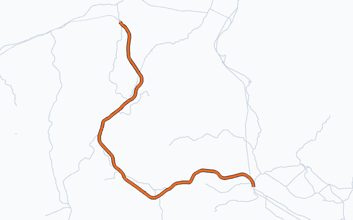 北陸新幹線（高崎～上越妙高）の路線図（東日本旅客鉄道）