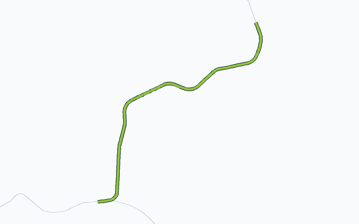 鹿島線（香取～鹿島サッカースタジアム）の路線図（東日本旅客鉄道）