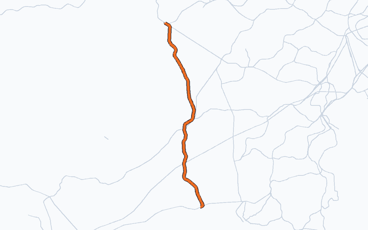 相模線（茅ヶ崎～橋本）の路線図（東日本旅客鉄道）