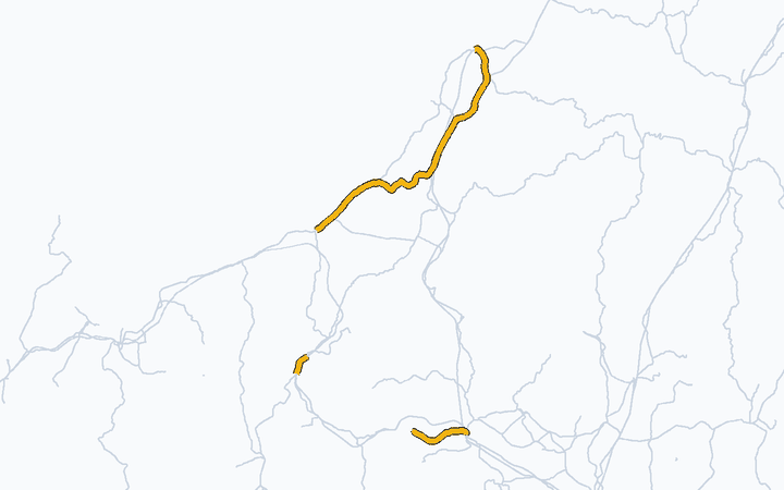 信越本線（高崎～横川、篠ノ井～長野、直江津～新潟など）の路線図（東日本旅客鉄道）