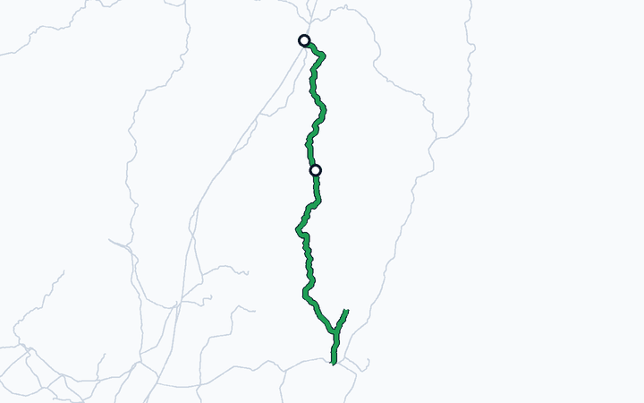 水郡線（磐城塙～安積永盛）の路線図（東日本旅客鉄道）