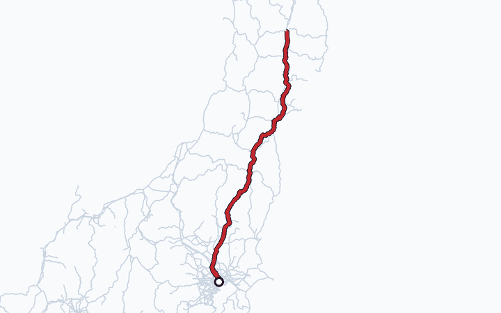 東北本線（東京～大宮（王子経由、尾久経由）、赤羽～大宮（武蔵浦和経由））の路線図（東日本旅客鉄道）