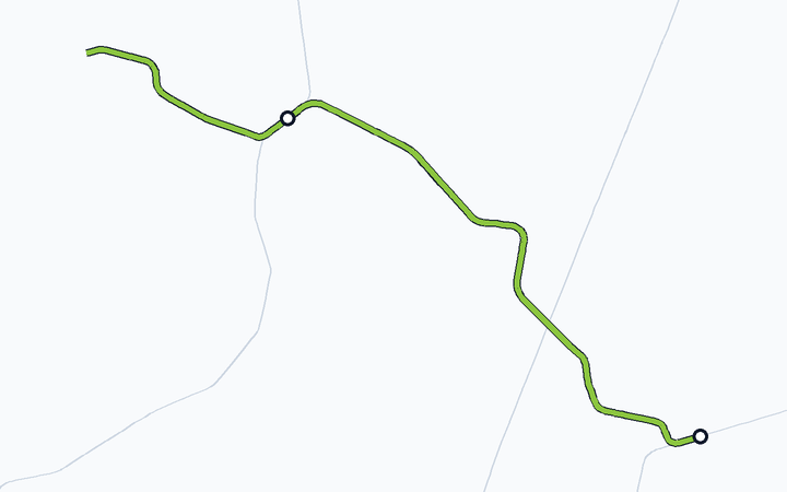 弥彦線（吉田～東三条）の路線図（東日本旅客鉄道）