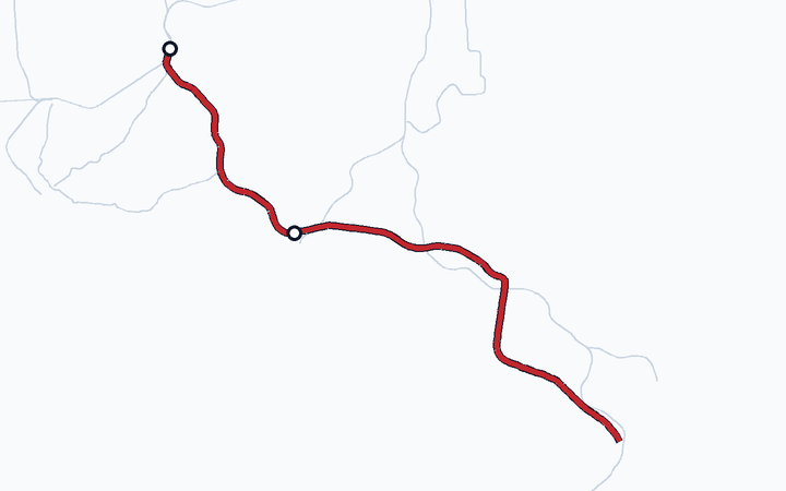横須賀線（大船～逗子）の路線図（東日本旅客鉄道）