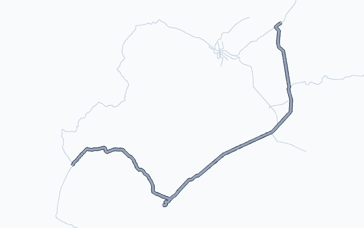 室蘭線の路線図（北海道旅客鉄道）