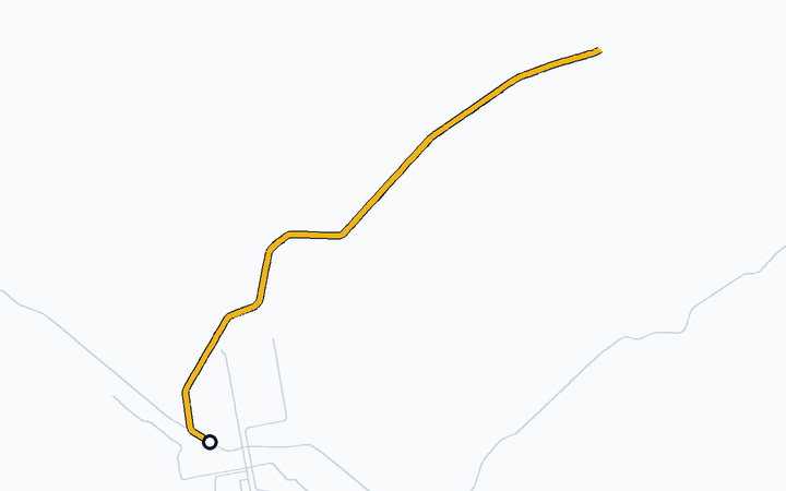 札沼線（桑園～医療大学）の路線図（北海道旅客鉄道）