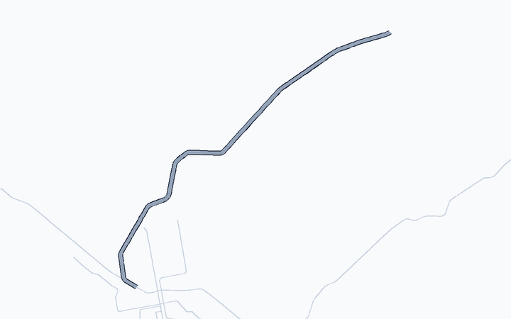 札沼線の路線図（北海道旅客鉄道）