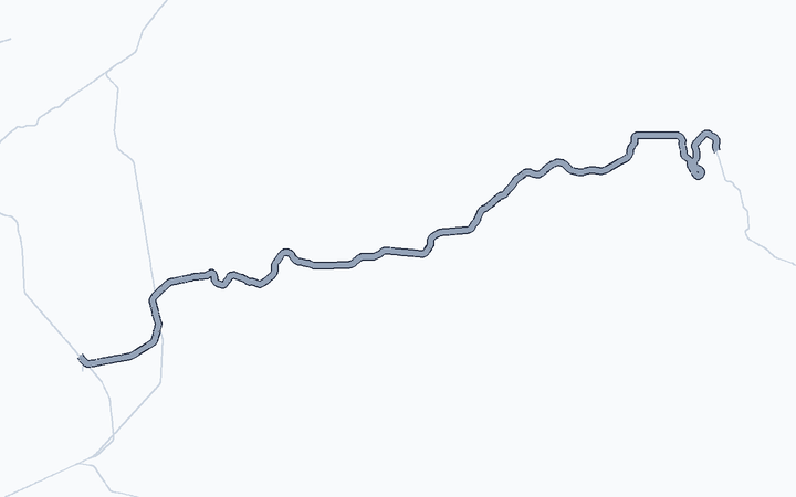 石勝線の路線図（北海道旅客鉄道）