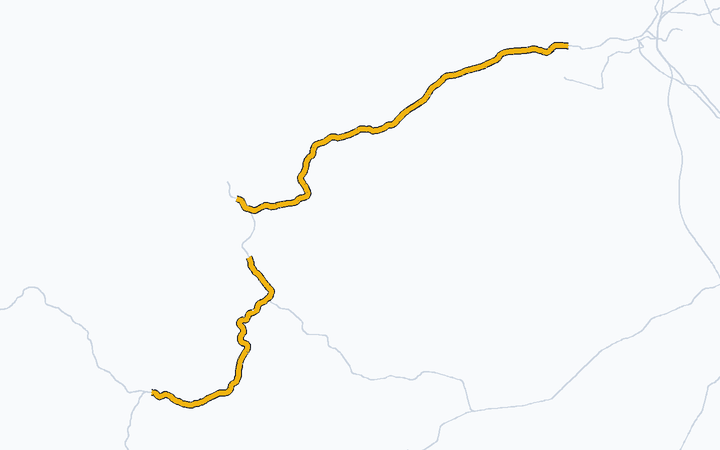 筑肥線（姪浜～伊万里）の路線図（九州旅客鉄道）