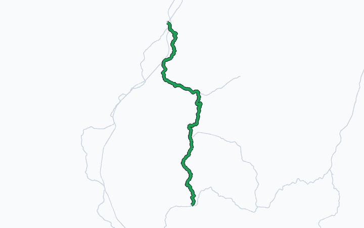 肥薩線（八代～隼人）の路線図（九州旅客鉄道）