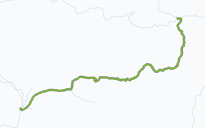 豊肥本線（熊本～大分）の路線図（九州旅客鉄道）
