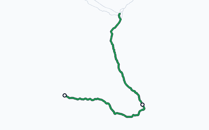 指宿枕崎線（指宿～枕崎）の路線図（九州旅客鉄道）