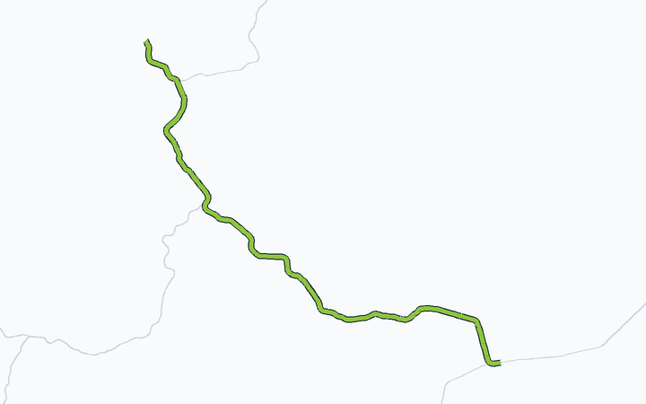 唐津線（久保田～西唐津）の路線図（九州旅客鉄道）