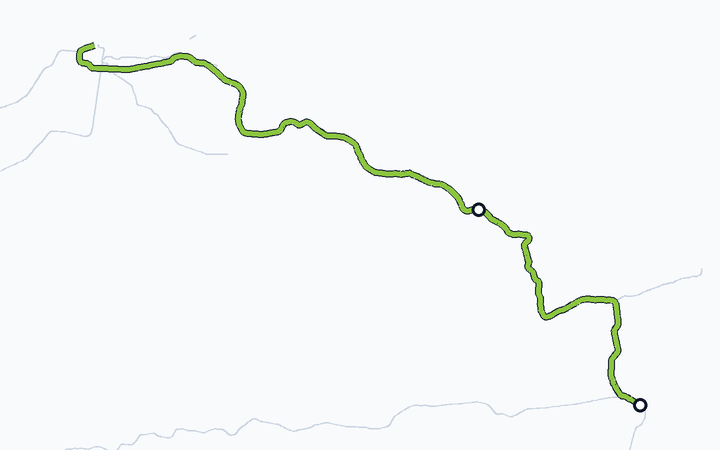 高徳線（引田～徳島）の路線図（四国旅客鉄道）