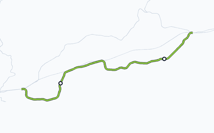 赤穂線（播州赤穂～長船）の路線図（西日本旅客鉄道）