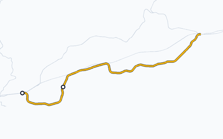 赤穂線（長船～東岡山）の路線図（西日本旅客鉄道）