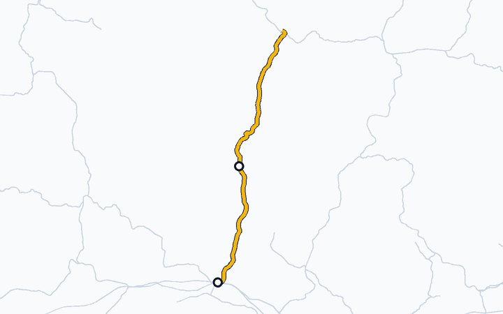 播但線（寺前～姫路）の路線図（西日本旅客鉄道）