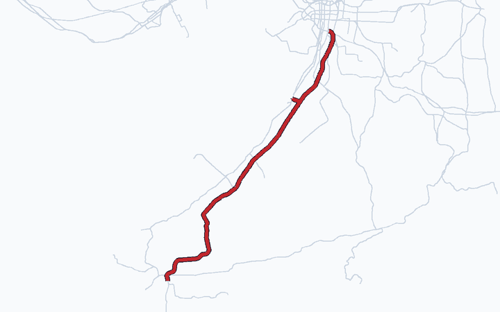 阪和線（天王寺～和歌山 など）の路線図（西日本旅客鉄道）