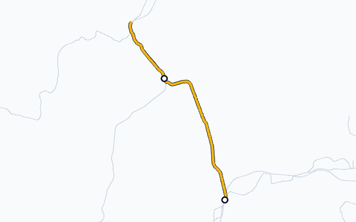 北陸線（米原～近江塩津）の路線図（西日本旅客鉄道）