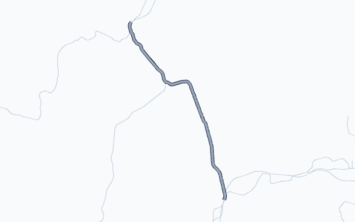 北陸線（米原～金沢）の路線図（西日本旅客鉄道）