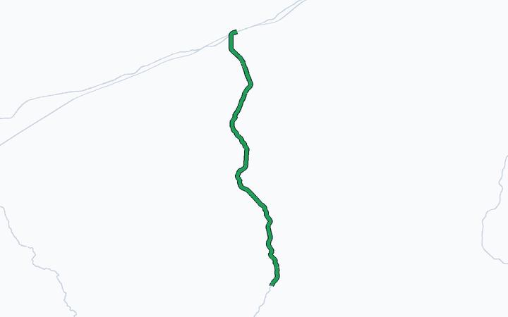 大糸線（南小谷～糸魚川）の路線図（西日本旅客鉄道）