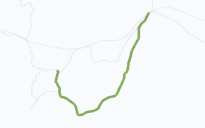 宇部線（新山口～宇部）の路線図（西日本旅客鉄道）