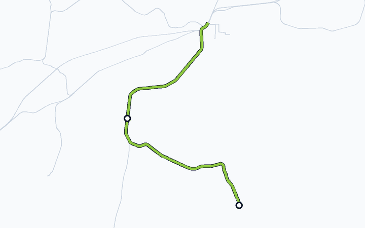 宇野線（茶屋町～宇野）の路線図（西日本旅客鉄道）