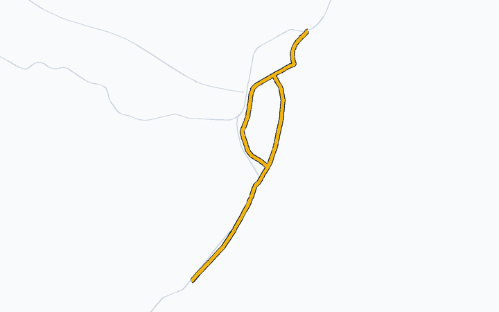 鹿児島市 全線の路線図（鹿児島市）