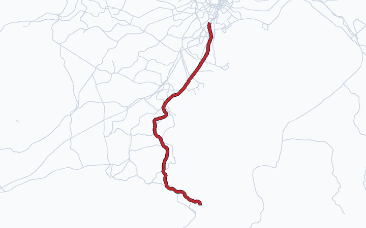 本線の路線図（京浜急行電鉄）
