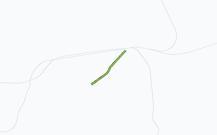 生駒鋼索線の路線図（近畿日本鉄道）