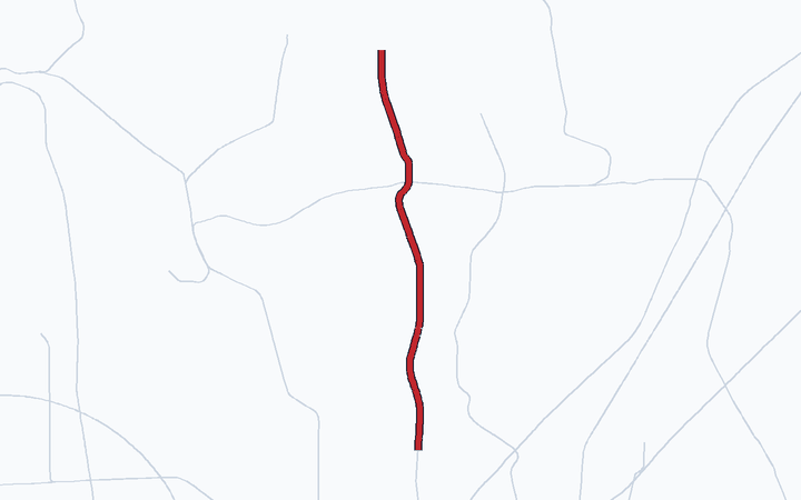 北大阪急行電鉄 全線の路線図（北大阪急行電鉄）