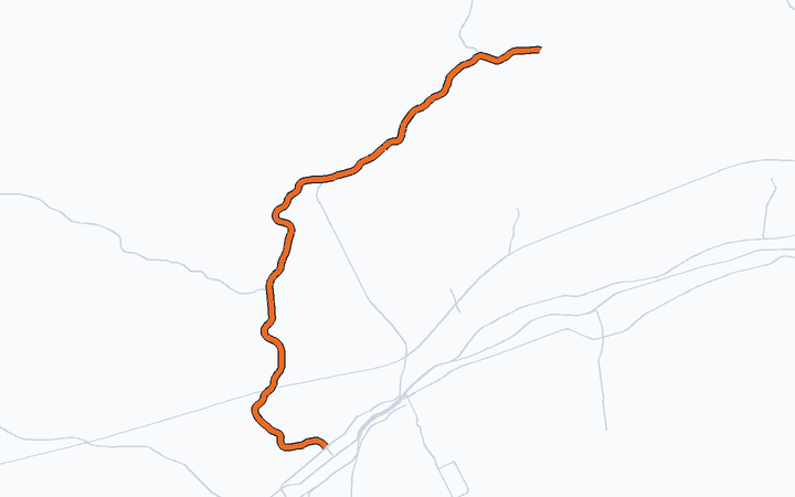 有馬線の路線図（神戸電鉄）