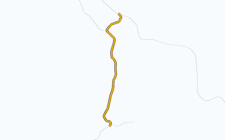 三田線の路線図（神戸電鉄）