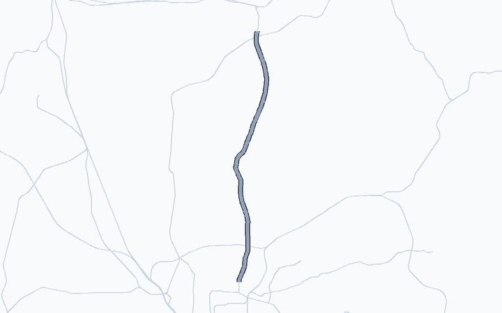 小牧線の路線図（名古屋鉄道）