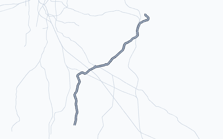 三河線の路線図（名古屋鉄道）