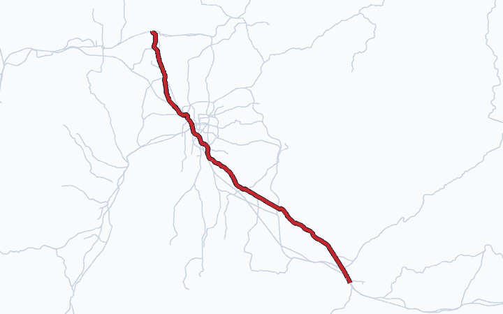 名古屋本線の路線図（名古屋鉄道）